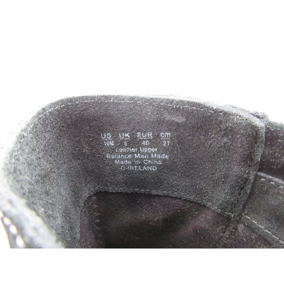 Dr. Scholl's women's Ireland‎ black suede leather wedge ankle boots 10M - Picture 13 of 14